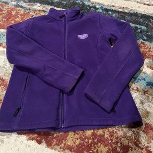 Peterbilt woman’s purple fleece